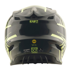 Casque TROY LEE DESIGNS GP Pro Segment - jaune