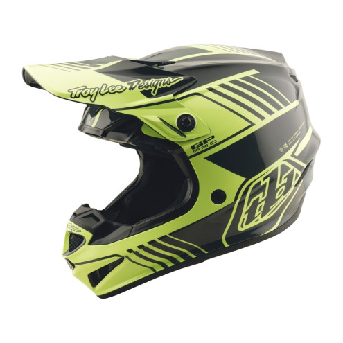Casque TROY LEE DESIGNS GP Pro Segment - jaune