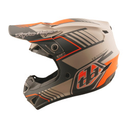 Casque TROY LEE DESIGNS GP Pro Segment - Taupe