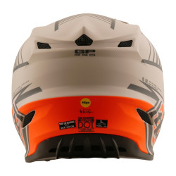 Casque TROY LEE DESIGNS GP Pro Segment - Taupe