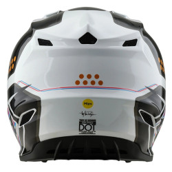 Casque TROY LEE DESIGNS GP Pro Mips - Trooper blanc/noir