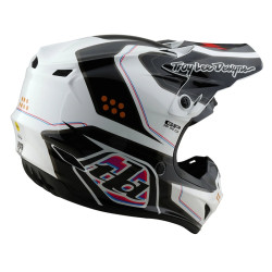 Casque TROY LEE DESIGNS GP Pro Mips - Trooper blanc/noir