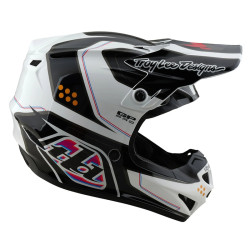 Casque TROY LEE DESIGNS GP Pro Mips - Trooper blanc/noir