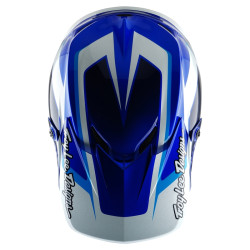 Casque TROY LEE DESIGNS GP Shutter - bleu/blanc