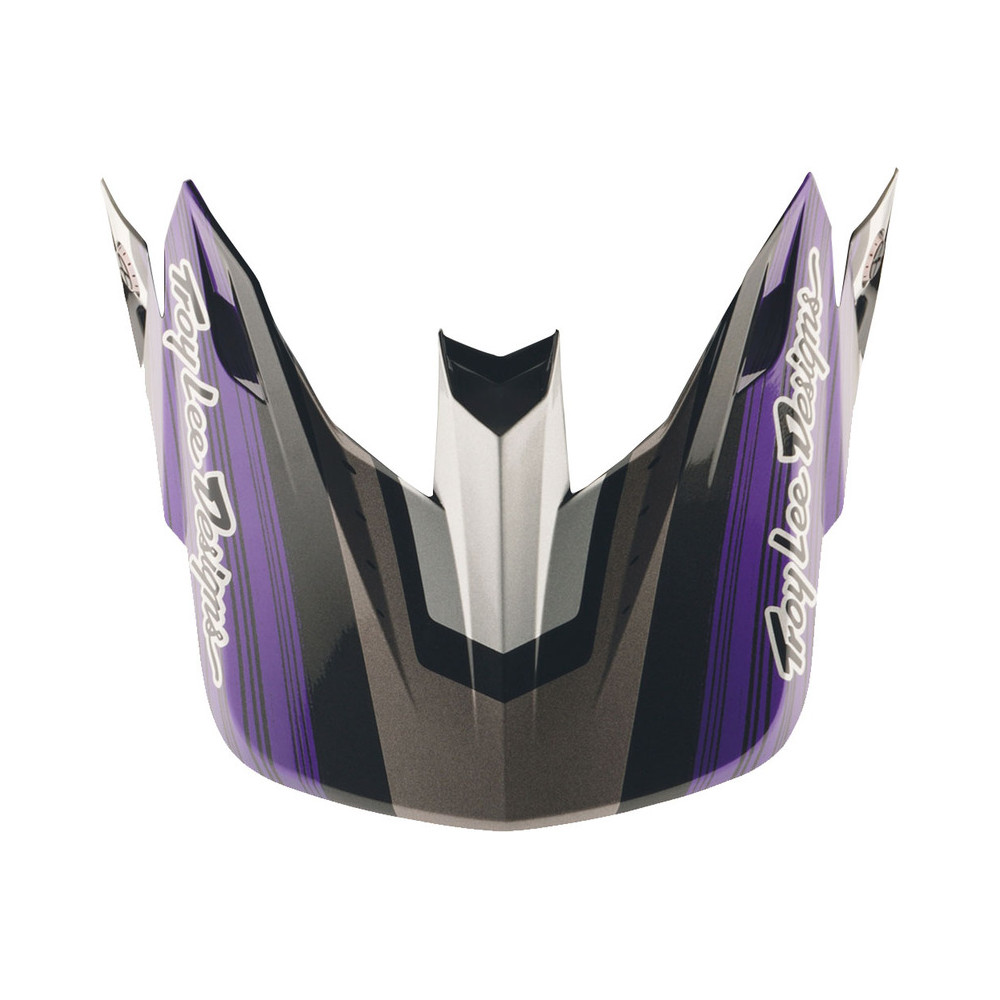 Visière TROY LEE DESIGNS SE5 Carbon Stripes - noir/violet