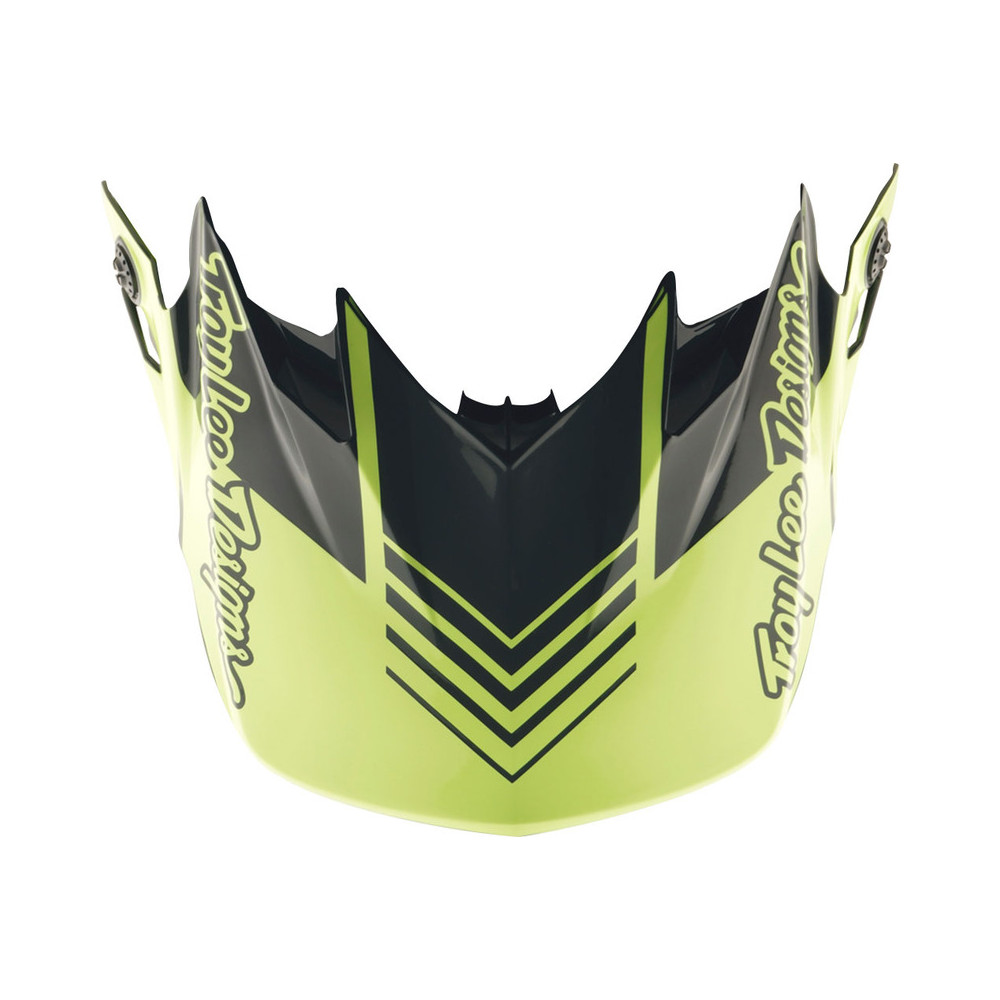 Visière TROY LEE DESIGNS GP Pro Segment - jaune fluo/noir