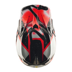 Casque TROY LEE DESIGNS SE5 Carbon Membrane - noir/rouge