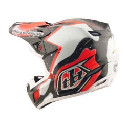 Casque TROY LEE DESIGNS SE5 Carbon Membrane - noir/rouge