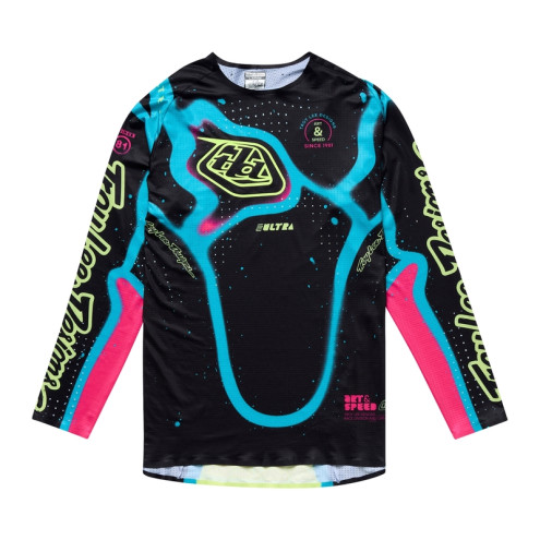 Maillot TROY LEE DESIGNS SE Ultra Membrane - noir/jaune