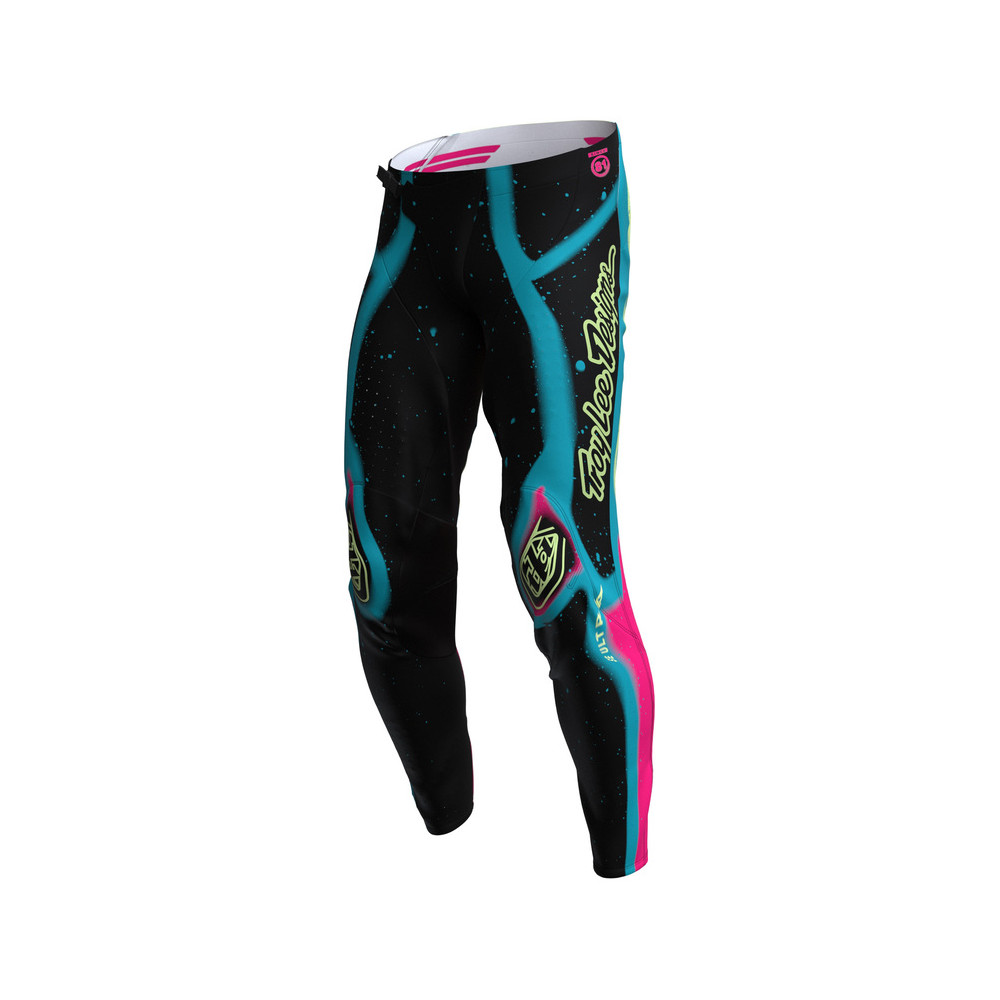 Pantalon TROY LEE DESIGNS SE Ultra Membrane - noir/jaune