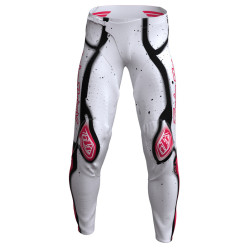 Pantalon TROY LEE DESIGNS SE Ultra Membrane - blanc/Infra Red