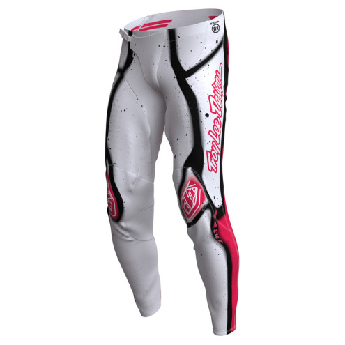 Pantalon TROY LEE DESIGNS SE Ultra Membrane - blanc/Infra Red