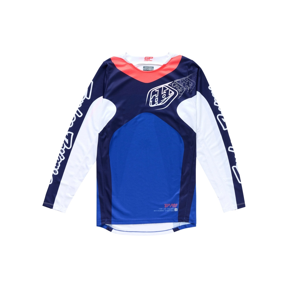 Maillot TROY LEE DESIGNS GP Pro Frames - Navy/blanc