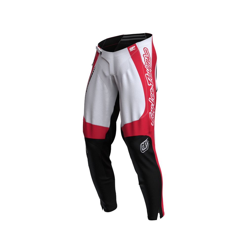 Pantalon TROY LEE DESIGNS GP Pro Frames - blanc/rouge