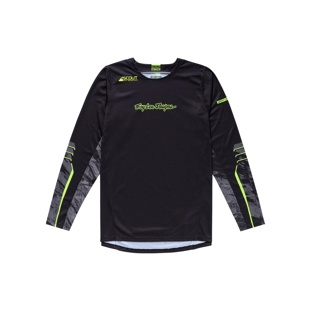 Maillot TROY LEE DESIGNS Scout GP Pro Slab - noir