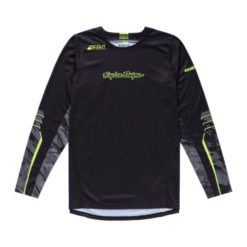 Maillot TROY LEE DESIGNS Scout GP Pro Slab - noir