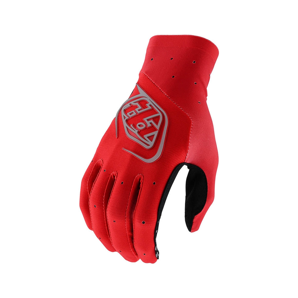 Gants TROY LEE DESIGNS SE Ultra - Solid rouge/noir