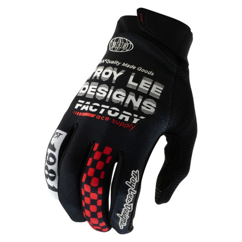 Gants TROY LEE DESIGNS GP Pro - Factory noir