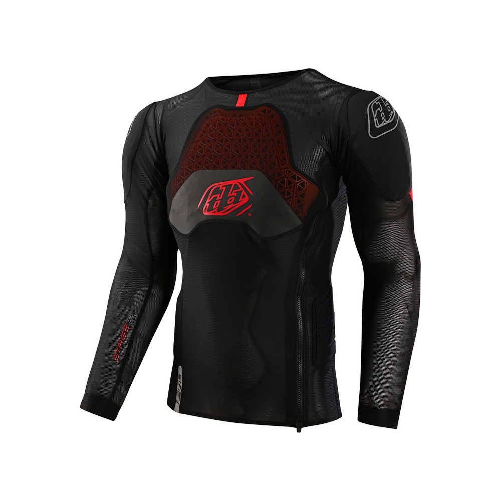 Gilet de protection TROY LEE DESIGNS Stage Ghost D3O - manches longues