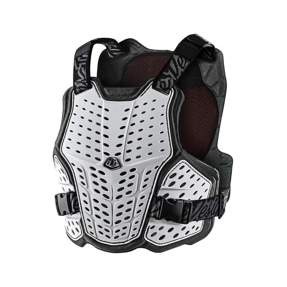 Pare-pierres TROY LEE DESIGNS Rockfight CE FLEX - blanc