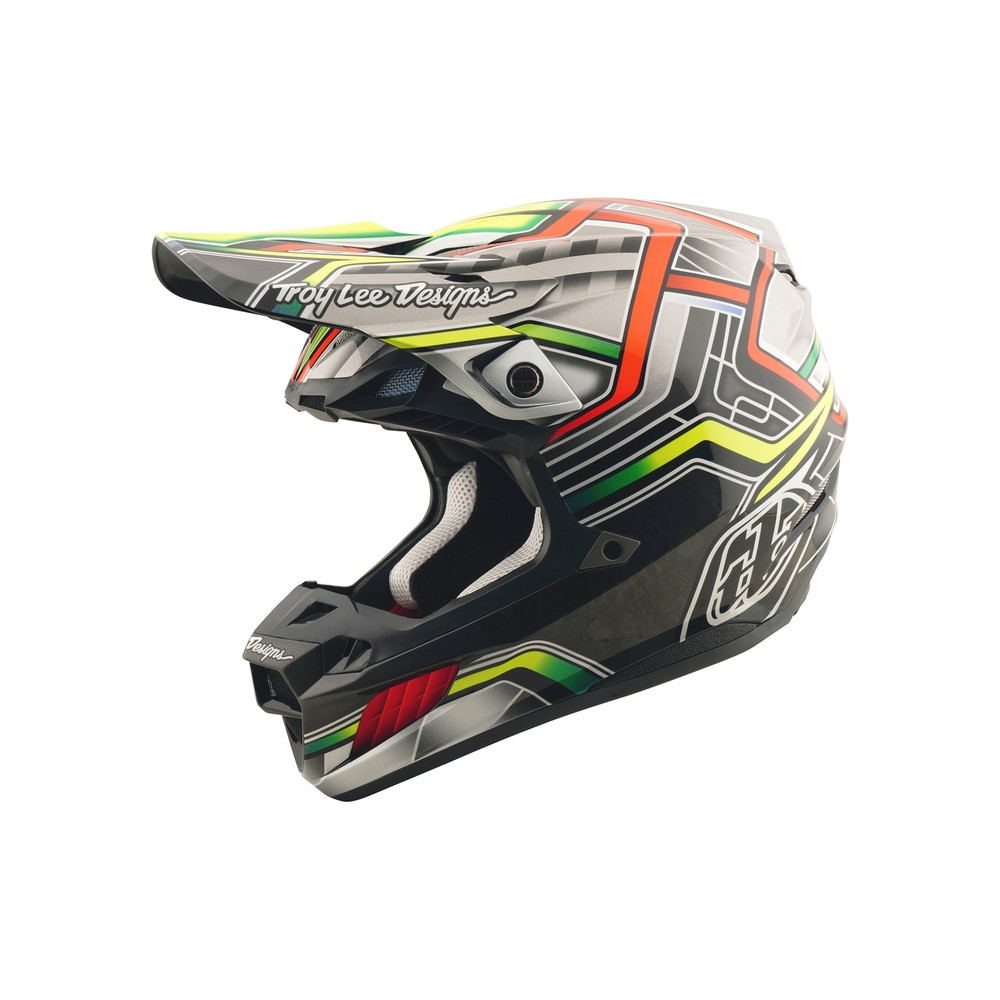 Casque TROY LEE DESIGNS SE5 Composite Lowrider - gris