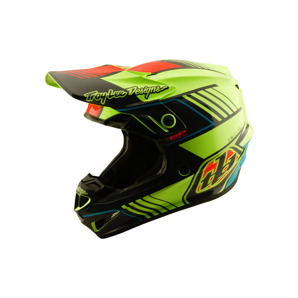 Casque enfant TROY LEE DESIGNS GP Pro Segment - jaune
