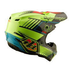 Casque enfant TROY LEE DESIGNS GP Pro Segment - jaune