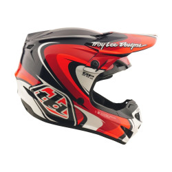 Casque enfant TROY LEE DESIGNS GP Pro Crossover - noir/rouge
