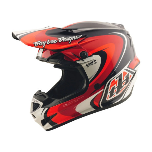 Casque enfant TROY LEE DESIGNS GP Pro Crossover - noir/rouge