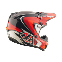 Casque enfant TROY LEE DESIGNS GP Pro Crossover - noir/rouge