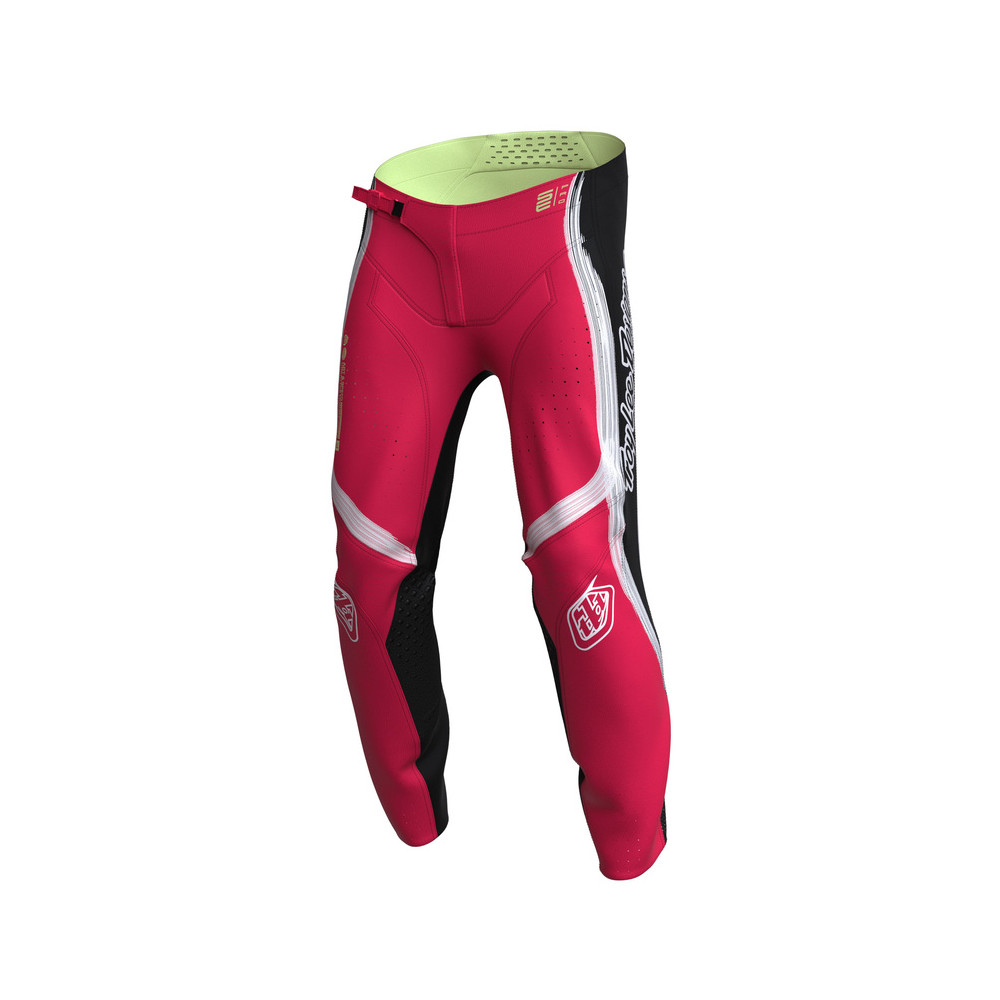 Pantalon enfant TROY LEE DESIGNS SE Pro Stripes - Infra Red/noir