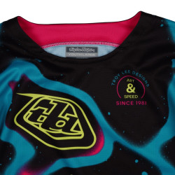Maillot enfant TROY LEE DESIGNS GP Pro Membrane - noir/jaune