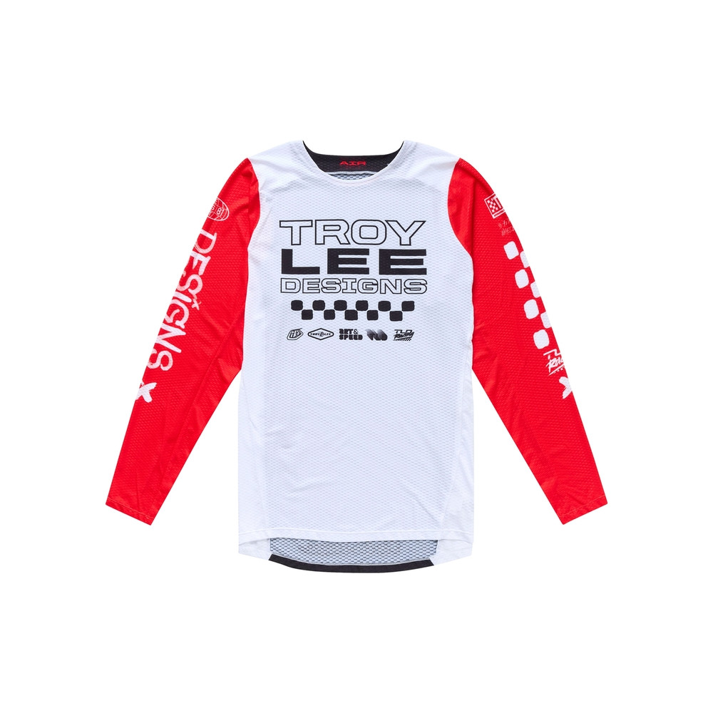 Maillot enfant TROY LEE DESIGNS GP Pro Standard - rouge/blanc/noir
