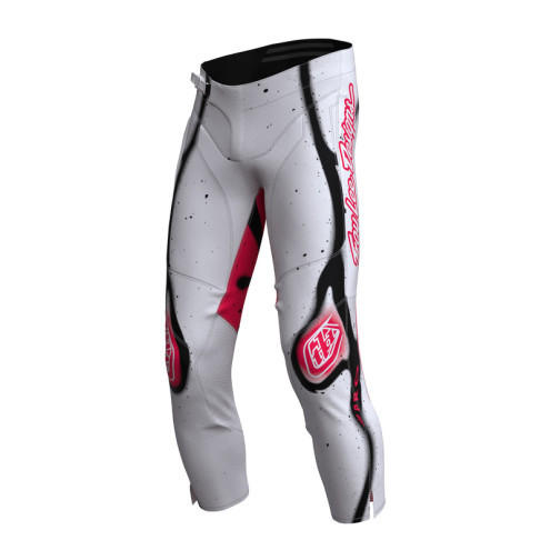 Pantalon enfant TROY LEE DESIGNS GP Pro Membrane - blanc/Infra Red