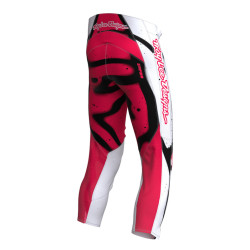 Pantalon enfant TROY LEE DESIGNS GP Pro Membrane - blanc/Infra Red