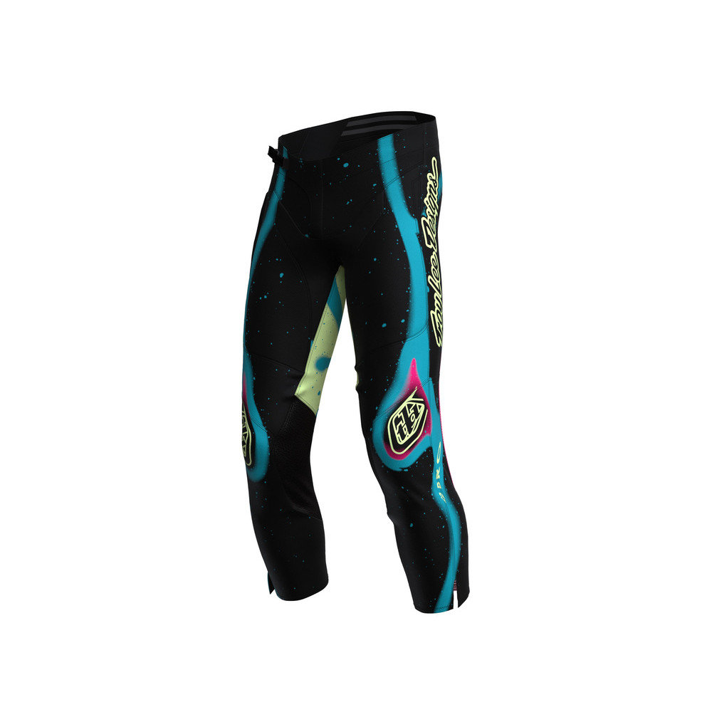 Pantalon enfant TROY LEE DESIGNS GP Pro Membrane - noir/jaune