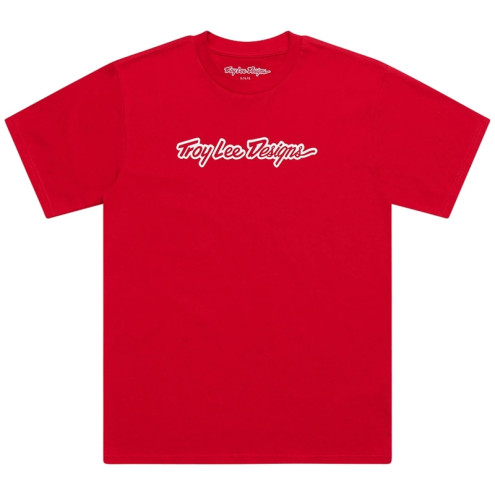 T-Shirt TROY LEE DESIGNS Signature - Team Red