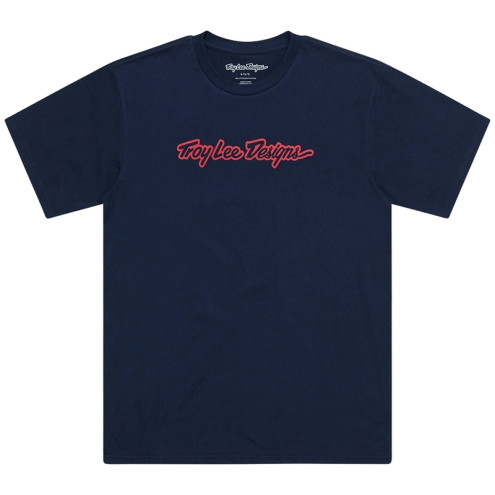 T-Shirt TROY LEE DESIGNS Signature - Navy