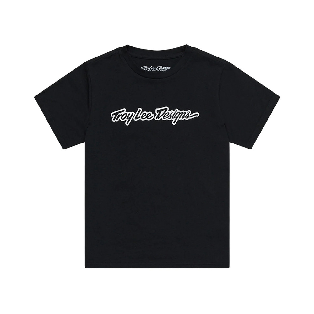 T-Shirt enfant TROY LEE DESIGNS Signature - noir