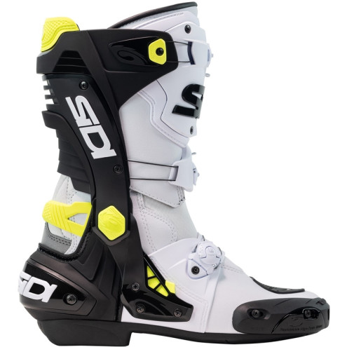 Bottes SIDI Rex - blanc / noir / jaune