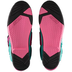 Bottes SIDI Crossair - Menthe / noir / rose