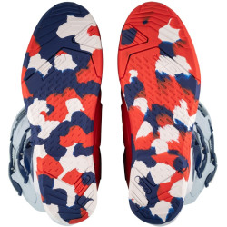 Bottes SIDI Crossair X - blanc / Navy / rouge