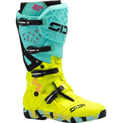 Bottes SIDI Crossair X - Mint/jaune fluo