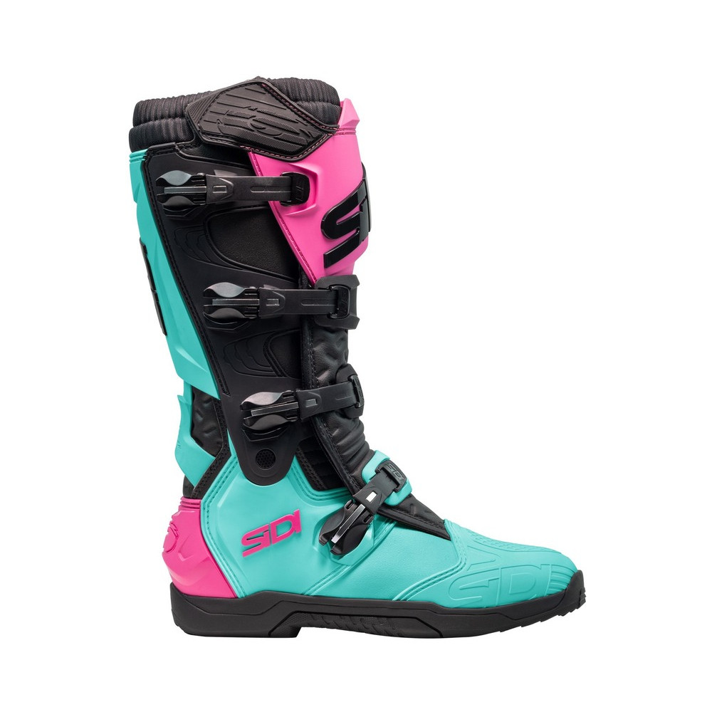 Bottes SIDI XPower SC - Menthe / noir / rose