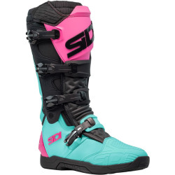 Bottes SIDI XPower SC - Menthe / noir / rose