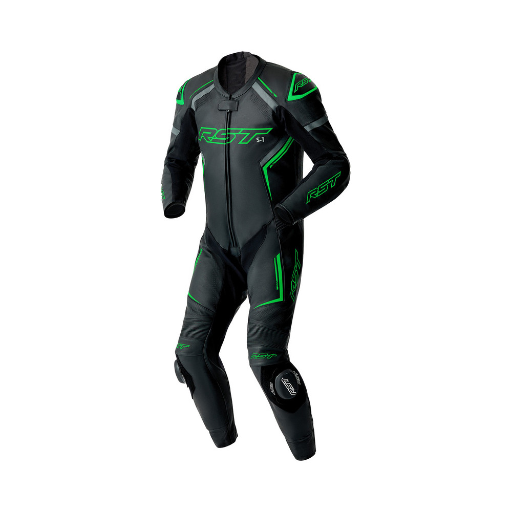 Combinaison RST S1 D3O - noir/vert