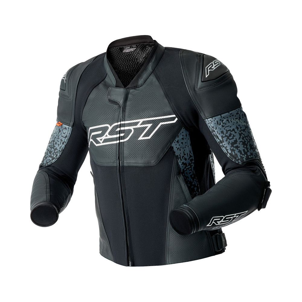 Veste RST Pro Series Supersport-K D3O cuir - noir/gris