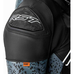 Veste RST Pro Series Supersport-K D3O cuir - noir/gris