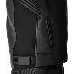Veste RST Tractech Evo D3O cuir - noir