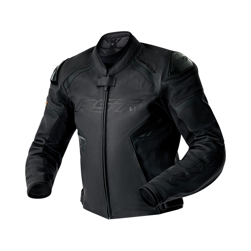 Veste RST S1 D3O cuir - noir